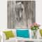 Designart - Farmhouse Horse - Modern Farmhouse Canvas Artwork